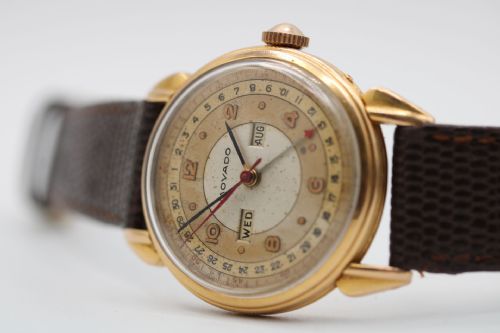 MOVADO TRIPLE DATE CALENDER 4823 WRIST WATCH - ADDITIONAL PHOTO 5