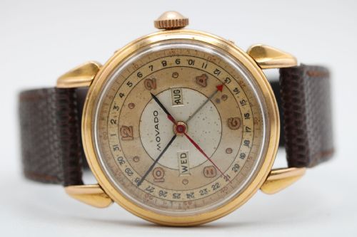 MOVADO TRIPLE DATE CALENDER 4823 WRIST WATCH - ADDITIONAL PHOTO 9