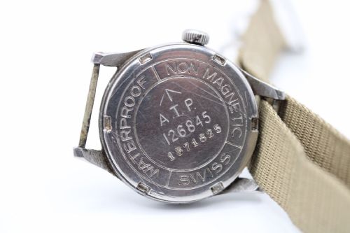 fig 2. ATP British Military 1940's Wrist Watch