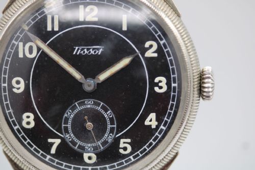 TISSOT SUBSIDIARY SECONDS CAL 27 CZECH MILITARY WRIST WATCH 1938 - ADDITIONAL PHOTO 5