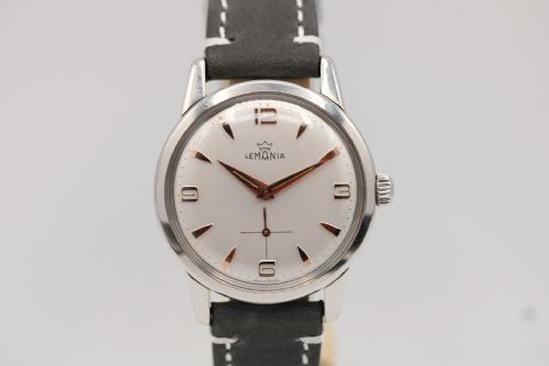 lemania caliber 3000 compressor wrist watch 1950's - CATEGORY: ANTIQUE WATCHES - DATED 1950