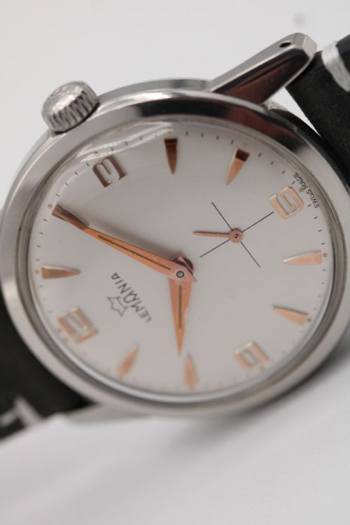 LEMANIA CALIBER 3000 COMPRESSOR WRIST WATCH 1950'S - ADDITIONAL PHOTO 5