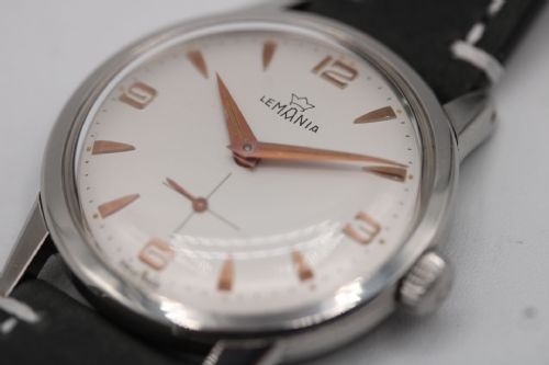 LEMANIA CALIBER 3000 COMPRESSOR WRIST WATCH 1950'S - ADDITIONAL PHOTO 6