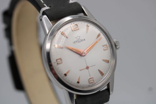 LEMANIA CALIBER 3000 COMPRESSOR WRIST WATCH 1950'S - ADDITIONAL PHOTO 9