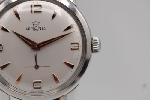LEMANIA CALIBER 3000 COMPRESSOR WRIST WATCH 1950'S - ADDITIONAL PHOTO 10