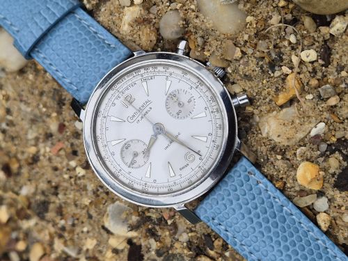 CONTINENTAL CHRONOGRAPH INCABLOC CAL VENUS 188 - ADDITIONAL PHOTO 6