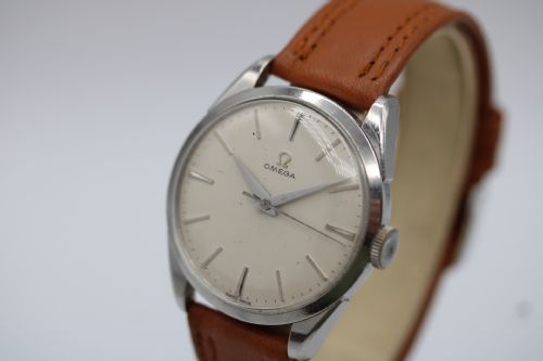OMEGA CLASSIC VINTAGE 29105 JUMBO CASE CIRCA 1950 WRIST WATCH - ADDITIONAL PHOTO 1