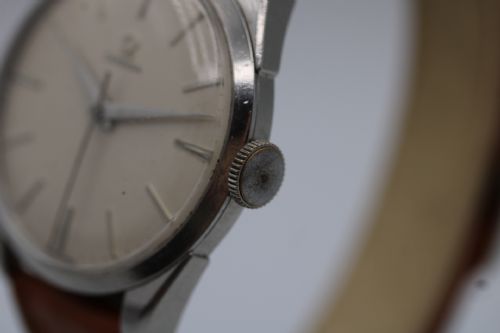 OMEGA CLASSIC VINTAGE 29105 JUMBO CASE CIRCA 1950 WRIST WATCH - ADDITIONAL PHOTO 3