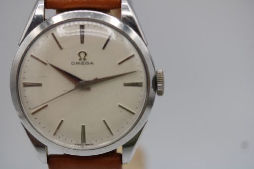 OMEGA CLASSIC VINTAGE 29105 JUMBO CASE CIRCA 1950 WRIST WATCH - ADDITIONAL PHOTO 4