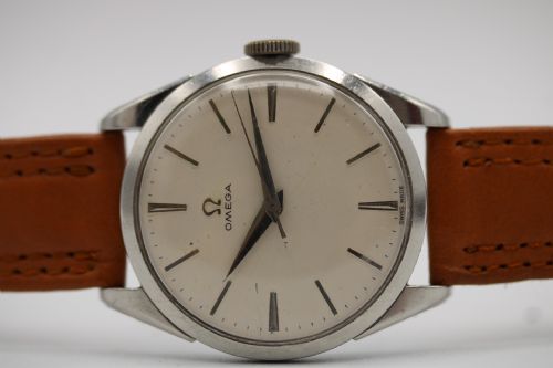 OMEGA CLASSIC VINTAGE 29105 JUMBO CASE CIRCA 1950 WRIST WATCH - ADDITIONAL PHOTO 6