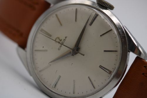 OMEGA CLASSIC VINTAGE 29105 JUMBO CASE CIRCA 1950 WRIST WATCH - ADDITIONAL PHOTO 10