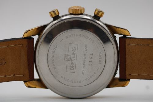 BREITLING CHRONOGRAPH GENVE REF 1191 VINTAGE MANUAL WIND WRIST WATCH C1963 - ADDITIONAL PHOTO 10