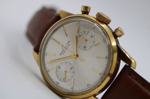BREITLING CHRONOGRAPH GENVE REF 1191 VINTAGE MANUAL WIND WRIST WATCH C1963 - ADDITIONAL PHOTO 13