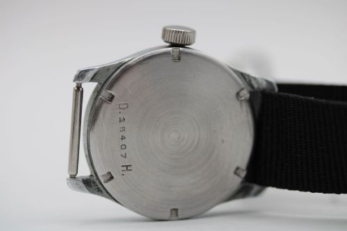 BUREN DH GERMAN MILITARY WATCH WWII 1940S AUTHENTIC 35MM VINTAGE MANUAL WIND TOOL WATCH - ADDITIONAL PHOTO 7