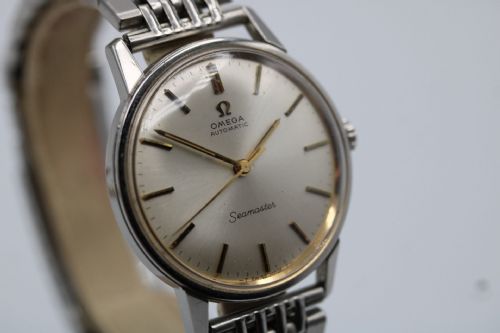OMEGA SEAMASTER 1966 VINTAGE AUTOMATIC CALIBRE 552 SUNBURST DIAL BOX SERVICE PAPERS WRIST WATCH - ADDITIONAL PHOTO 5