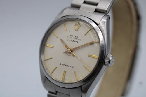 ROLEX AIRKING 5500 SUPER PRECISION WATCH 1964 RAF PROVENANCE FULL SET WITH ORIGINAL PAPERS - ADDITIONAL PHOTO 2