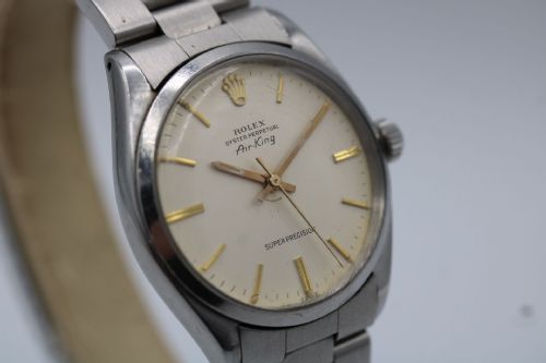 ROLEX AIRKING 5500 SUPER PRECISION WATCH 1964 RAF PROVENANCE FULL SET WITH ORIGINAL PAPERS - ADDITIONAL PHOTO 4