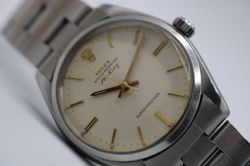 ROLEX AIRKING 5500 SUPER PRECISION WATCH 1964 RAF PROVENANCE FULL SET WITH ORIGINAL PAPERS - ADDITIONAL PHOTO 8