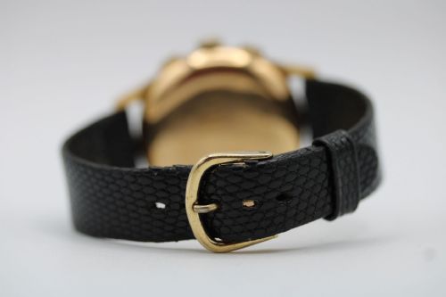 VINTAGE TITUS 18K GOLD CHRONOGRAPH 1950S CLASSIC WATCH - ADDITIONAL PHOTO 8