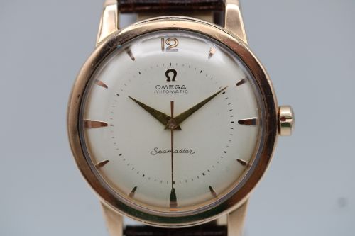 OMEGA SEAMASTER AUTOMATIC REF 24942 GOLD PLATED CIRCA 1950S CALIBRE 354 VINTAGE DRESS WATCH - ADDITIONAL PHOTO 1