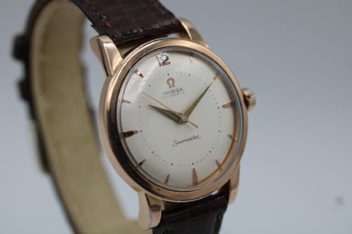OMEGA SEAMASTER AUTOMATIC REF 24942 GOLD PLATED CIRCA 1950S CALIBRE 354 VINTAGE DRESS WATCH - ADDITIONAL PHOTO 3