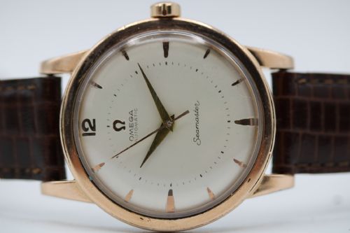 OMEGA SEAMASTER AUTOMATIC REF 24942 GOLD PLATED CIRCA 1950S CALIBRE 354 VINTAGE DRESS WATCH - ADDITIONAL PHOTO 7