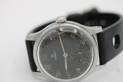 OMEGA SUVERN 2400 35MM SWEDISH MILITARY ISSUE CAL 30T2 1944 WRIST WATCH - ADDITIONAL PHOTO 2