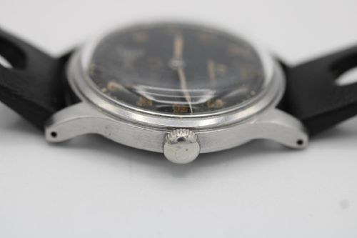 OMEGA SUVERN 2400 35MM SWEDISH MILITARY ISSUE CAL 30T2 1944 WRIST WATCH - ADDITIONAL PHOTO 3