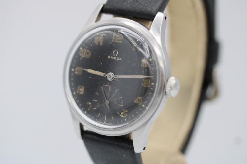 OMEGA SUVERN 2400 35MM SWEDISH MILITARY ISSUE CAL 30T2 1944 WRIST WATCH - ADDITIONAL PHOTO 8