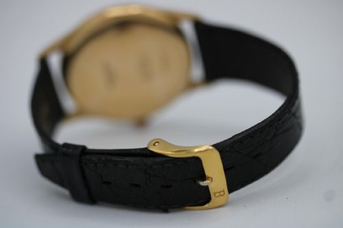 BAUME MERCIER VINTAGE 1950S 18CT YELLOW GOLD SALMON DIAL MANUAL WIND WATCH - ADDITIONAL PHOTO 7