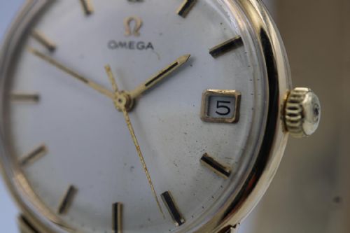 fig 5. Omega – Vintage 1960s – 9ct Gold – Cal. 611 Manual Wind watch