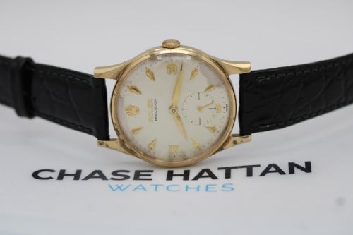 ROLEX PRECISION 12868 9CT GOLD 1964 - ADDITIONAL PHOTO 3