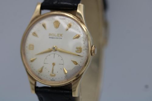 ROLEX PRECISION 12868 9CT GOLD 1964 - ADDITIONAL PHOTO 8