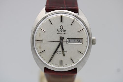 omega seamaster cosmic 166036 turler signed dial watch - CATEGORY: ANTIQUE WATCHES - DATED 1960