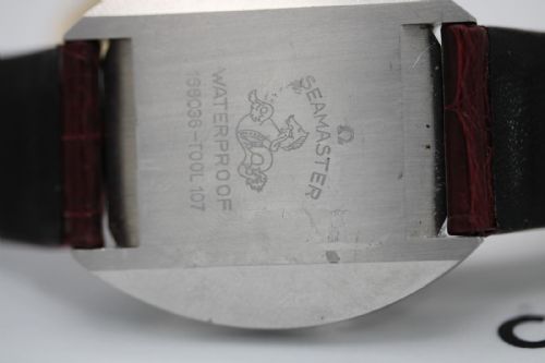 OMEGA SEAMASTER COSMIC 166036 TURLER SIGNED DIAL WATCH - ADDITIONAL PHOTO 1