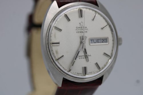 OMEGA SEAMASTER COSMIC 166036 TURLER SIGNED DIAL WATCH - ADDITIONAL PHOTO 6