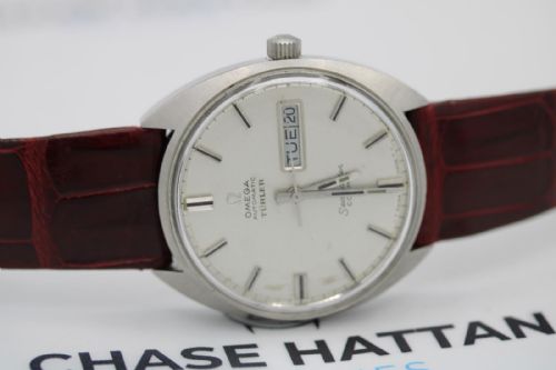 OMEGA SEAMASTER COSMIC 166036 TURLER SIGNED DIAL WATCH - ADDITIONAL PHOTO 9