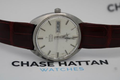 OMEGA SEAMASTER COSMIC 166036 TURLER SIGNED DIAL WATCH - ADDITIONAL PHOTO 11