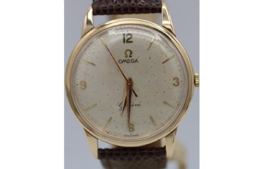 OMEGA GENEVE 993 9CT GOLD 34MM 1961 CALIBRE 600 - ADDITIONAL PHOTO 1