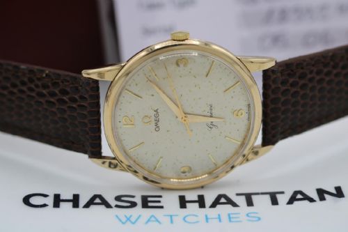 OMEGA GENEVE 993 9CT GOLD 34MM 1961 CALIBRE 600 - ADDITIONAL PHOTO 5
