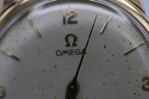 OMEGA GENEVE 993 9CT GOLD 34MM 1961 CALIBRE 600 - ADDITIONAL PHOTO 6