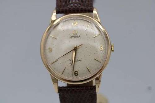 OMEGA GENEVE 993 9CT GOLD 34MM 1961 CALIBRE 600 - ADDITIONAL PHOTO 7