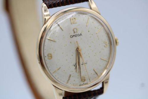 OMEGA GENEVE 993 9CT GOLD 34MM 1961 CALIBRE 600 - ADDITIONAL PHOTO 8
