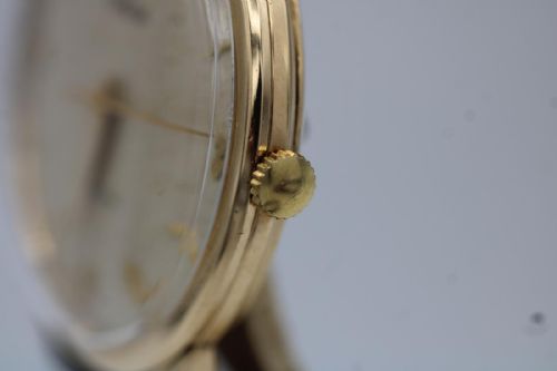 OMEGA GENEVE 993 9CT GOLD 34MM 1961 CALIBRE 600 - ADDITIONAL PHOTO 9