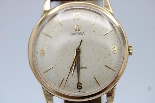 OMEGA GENEVE 993 9CT GOLD 34MM 1961 CALIBRE 600 - ADDITIONAL PHOTO 12