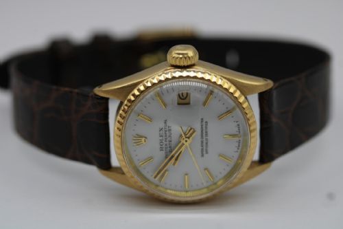 ROLEX OYSTER PERPETUAL LADY DATE 6517 - ADDITIONAL PHOTO 3