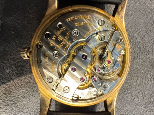 VACHERON CONSTANTIN VINTAGE ROSE GOLD DRESS WATCH 1940S50S - ADDITIONAL PHOTO 2