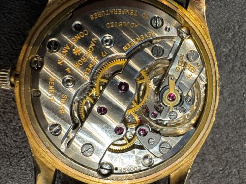 VACHERON CONSTANTIN VINTAGE ROSE GOLD DRESS WATCH 1940S50S - ADDITIONAL PHOTO 5