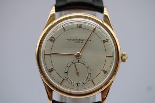 VACHERON CONSTANTIN VINTAGE ROSE GOLD DRESS WATCH 1940S50S - ADDITIONAL PHOTO 8