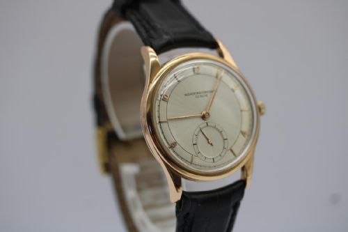 VACHERON CONSTANTIN VINTAGE ROSE GOLD DRESS WATCH 1940S50S - ADDITIONAL PHOTO 12